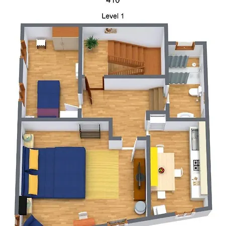 410 San Polo Roky Wifi Center Apartamento *